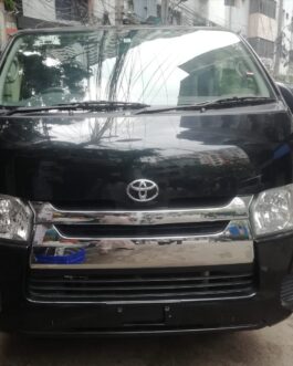 Hiace GL dual ac 2018 Black