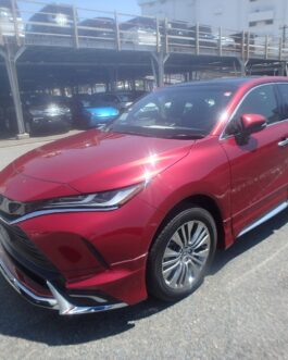 TOYOTA HARRIER Z LEATHER RED WINE